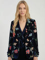 Vilagallo Sequined Floral Jacket
