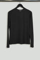 Yeohlee Stretch Jersey Essential Long Sleeve Crewneck