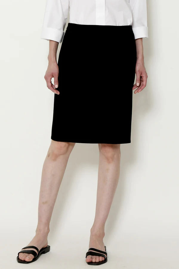 Yeohlee Slim Pencil Skirt in Smart Gab Microfiber