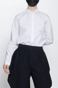Yeohlee Paper Cotton Buttoned Shirt