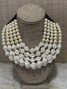FB Lucia Popcorn Pearl Necklace