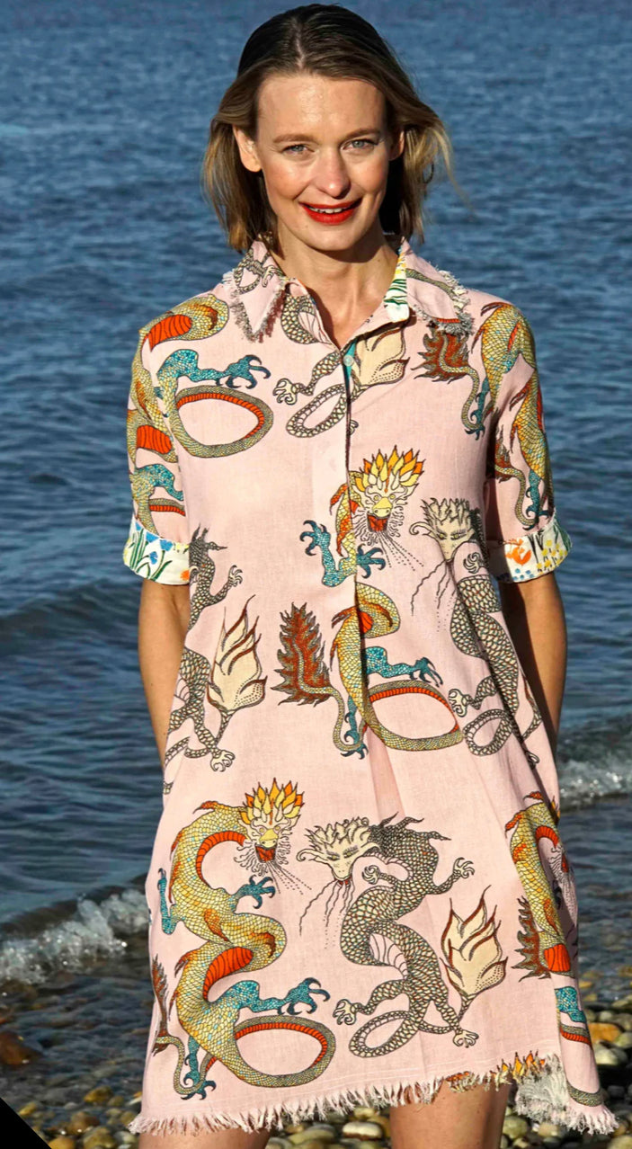 Chatham Dress Sunshine Print – Dizzy-Lizzie