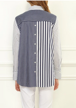 Load image into Gallery viewer, Hinson Wu- Louisa Long Sleeve Stripe Shirt
