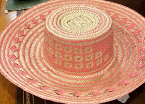 Palm Sombrero in Pink