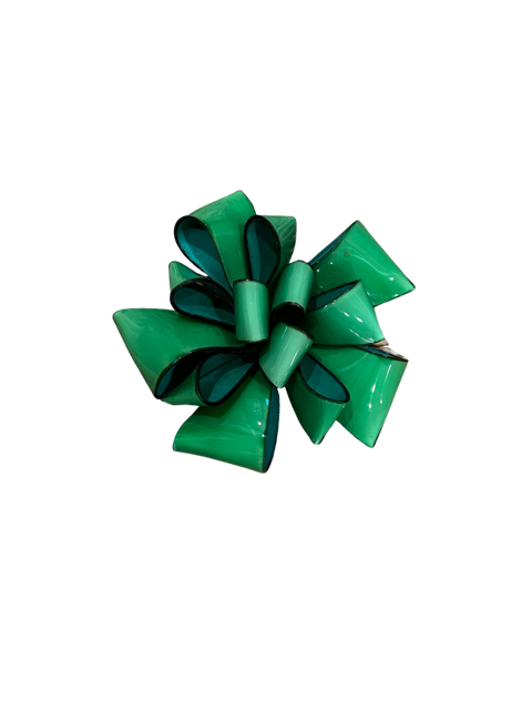 Magnetic Brooch- Green Ribbon