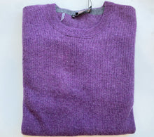 Load image into Gallery viewer, Kinross Men&#39;s Ribbed Crewneck 100% Cashmere Sweater
